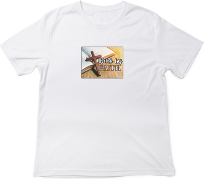 White T-Shirt With Faith